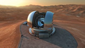 E-ELT - wizualizacja 40-metrowego teleskopu.jpg
