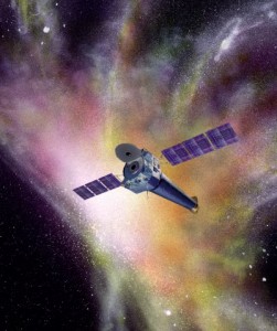 Artystyczna wizja satelity Chandra.jpg