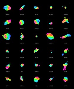 30 zderzających się galaktyk zarejestrowanych przez sieć radioteleskopów.jpg