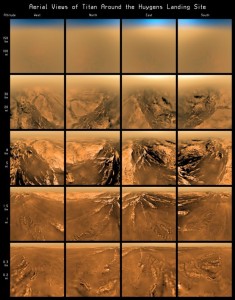 Panorama Tytana, fotografowana z różnych wysokości w czasie opadania lądowanika Huygens.jpg