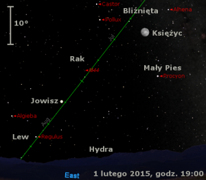 Mapka pokazuje położenie Księżyca w ostatnim tygodniu stycznia 2015 roku.png