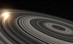 Wizja artystyczna systemu pierścieni wokół planety pozasłonecznej J1407b.jpg