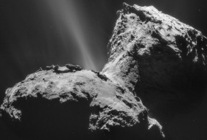 Zdjęcie komety 67P wykonane 31 stycznia 2015.jpg