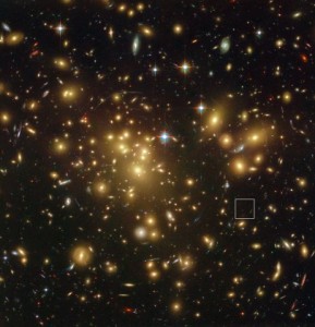 Wyglądająca staro galaktyka w młodym Wszechświecie.jpg