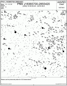 Nova w gwiazdozbiorze Strzelca osiąga czwartą magnitudę jasności3.gif