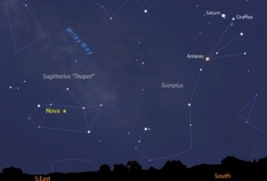 Nova w gwiazdozbiorze Strzelca osiąga czwartą magnitudę jasności.jpg