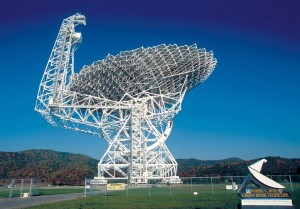 Radioteleskop Green Bank o średnicy około 100 metrów.jpg