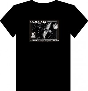 Oficjalna koszulka OZMA 2015, upominek dla każdego uczestnika.jpg
