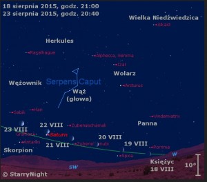 Mapka pokazuje położenie Księżyca w trzecim tygodniu sierpnia 2015 roku.jpg