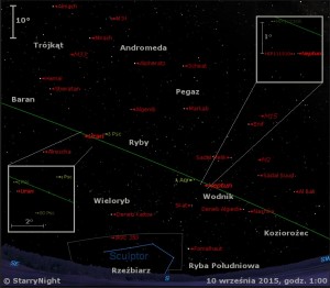 Mapka pokazuje położenie Urana i Neptuna w drugim tygodniu września 2015 roku.jpg