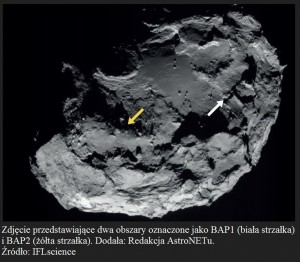 Lód wodny odnaleziony na komecie 67P2.jpg