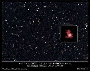 HST obserwuje najdalej położoną galaktykę we Wszechświecie.jpg