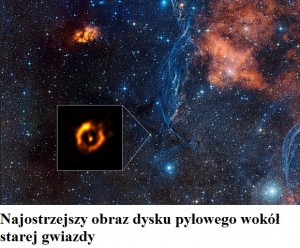 Najostrzejszy obraz dysku pyłowego wokół starej gwiazdy.jpg