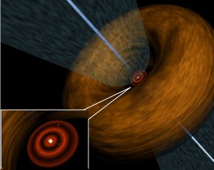 Kolejne dowody na niemowlęce planety w dysku wokół HL Tauri2.jpg