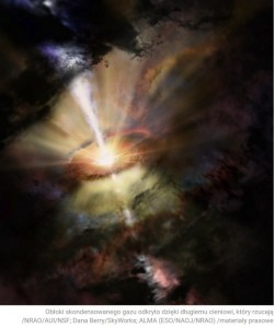 Czarna dziura ożywa dzięki kosmicznej ulewie2.jpg