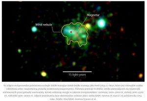 Pierwsza odkryta mgławica wiatru pulsarowego wokół magnetara.jpg