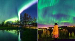 Światła zgasły a stolicę Islandii rozświetliła zorza polarna0.jpg