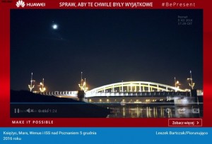 Magiczne chwile w Poznaniu. Księżyc, Mars, Wenus i przelot ISS3.jpg