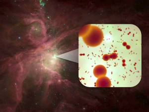 Artystyczna wizja molekuł tlenu w Mgławicy Oriona.png