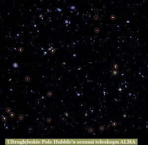 Ultragłębokie Pole Hubble'a oczami teleskopu ALMA.jpg